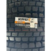 Автошина 315/80R22.5 KPATOS KTR67 20PR вед.